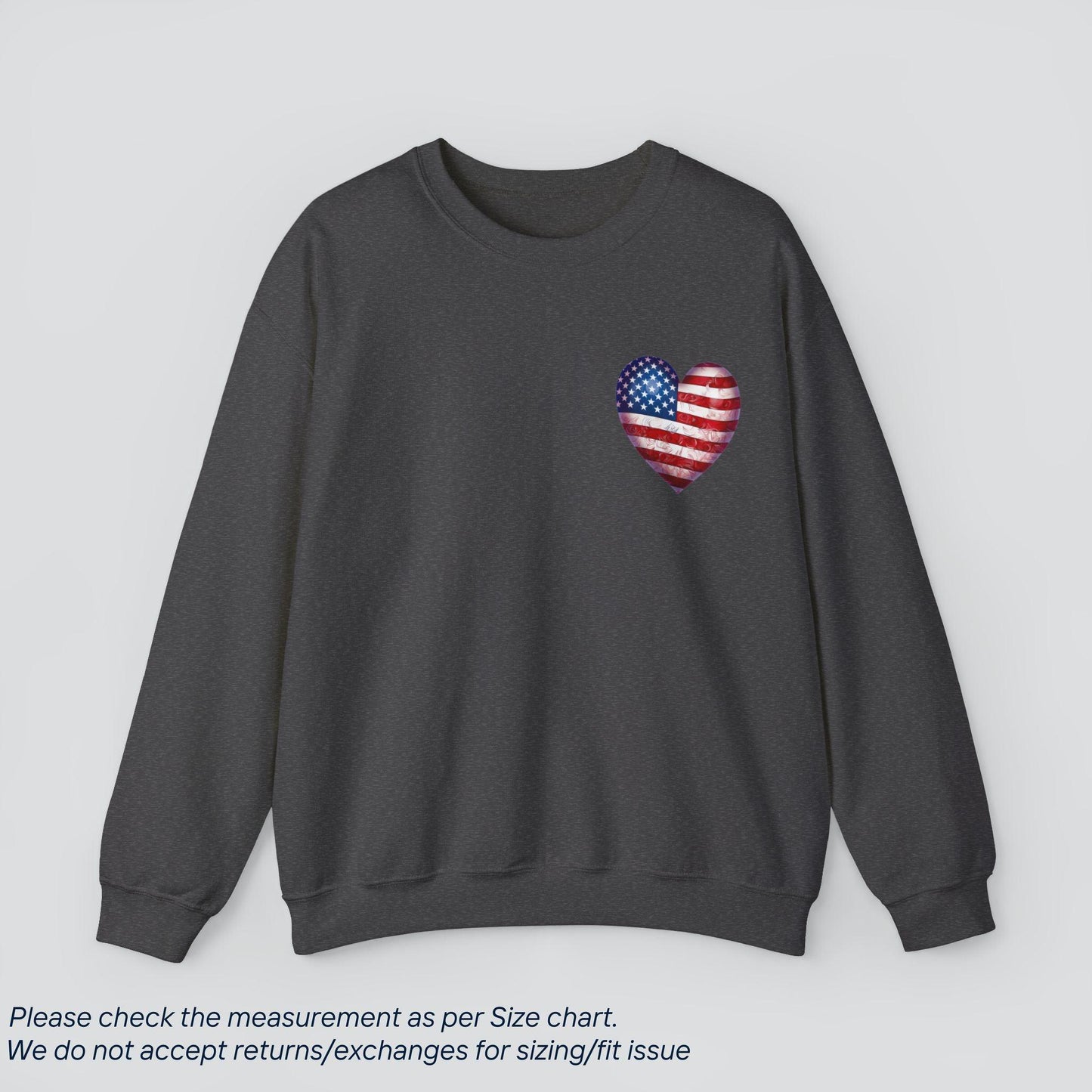 Patriotic Loves Jesus and America Too Sweatshirt - SereneCozy