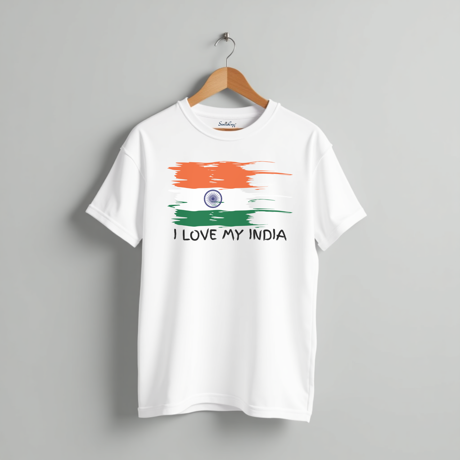I Love My India Men's Tshirts | Indian Flag Patriotic Wear