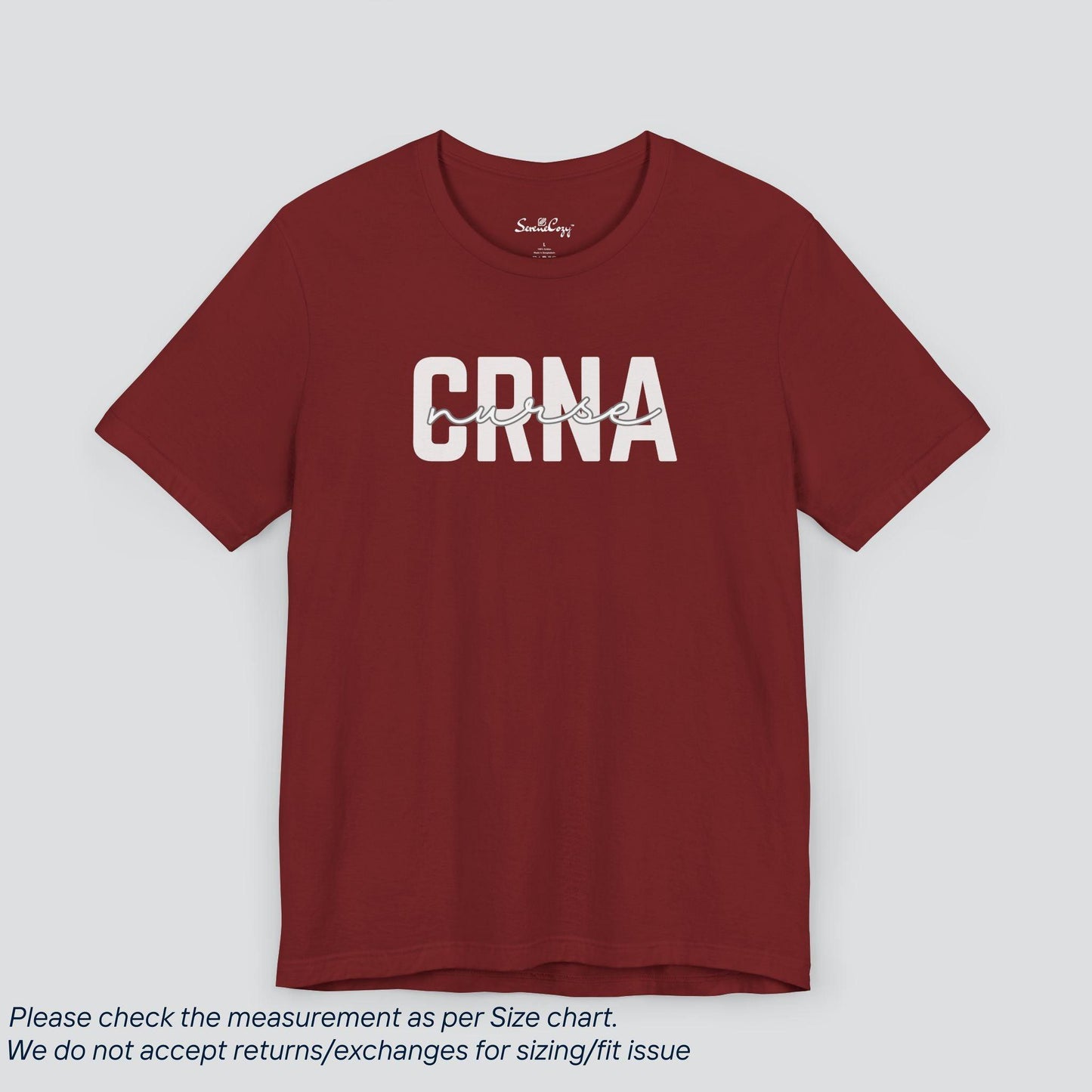 Proud CRNA Nurse Tee - Premium US Cotton & Anesthesia Expertise