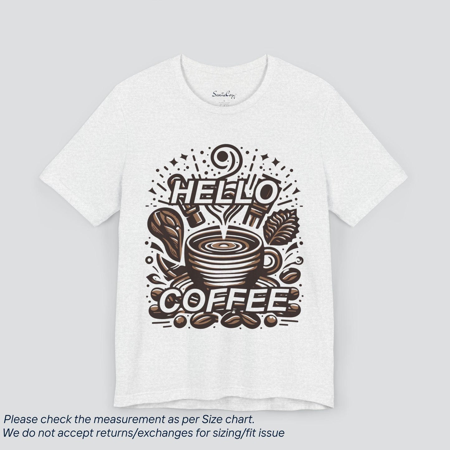 Coffee Lover's Hello Coffee T-Shirt