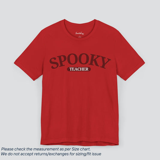 Spooky Teacher Halloween T-Shirt