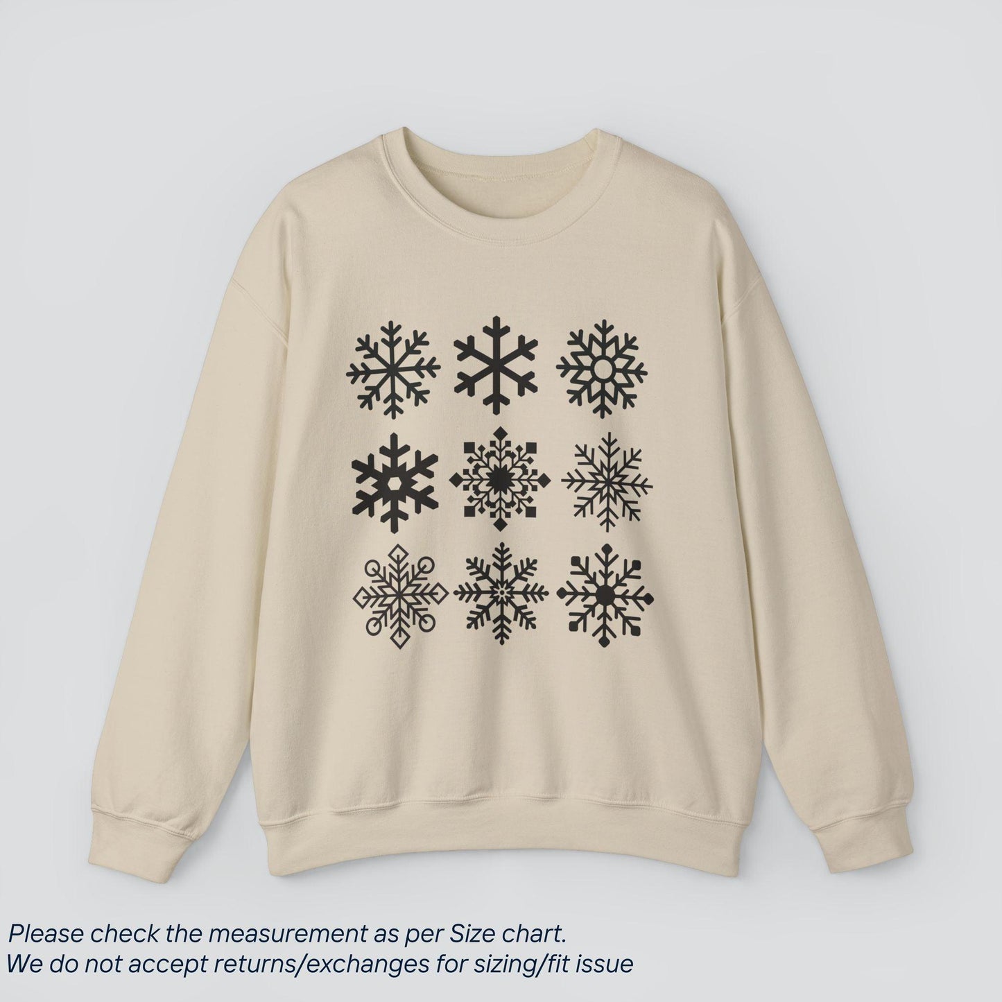 Christmas Snowflakes Premium Sweatshirt