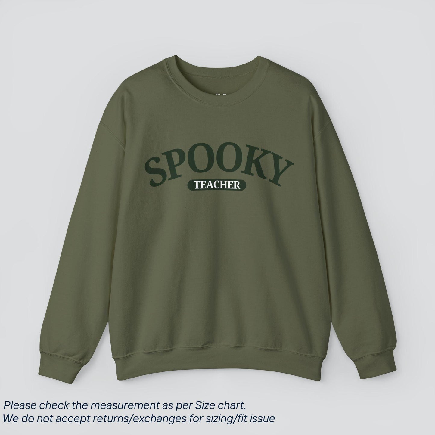 Spooky Teacher Halloween Sweatshirt