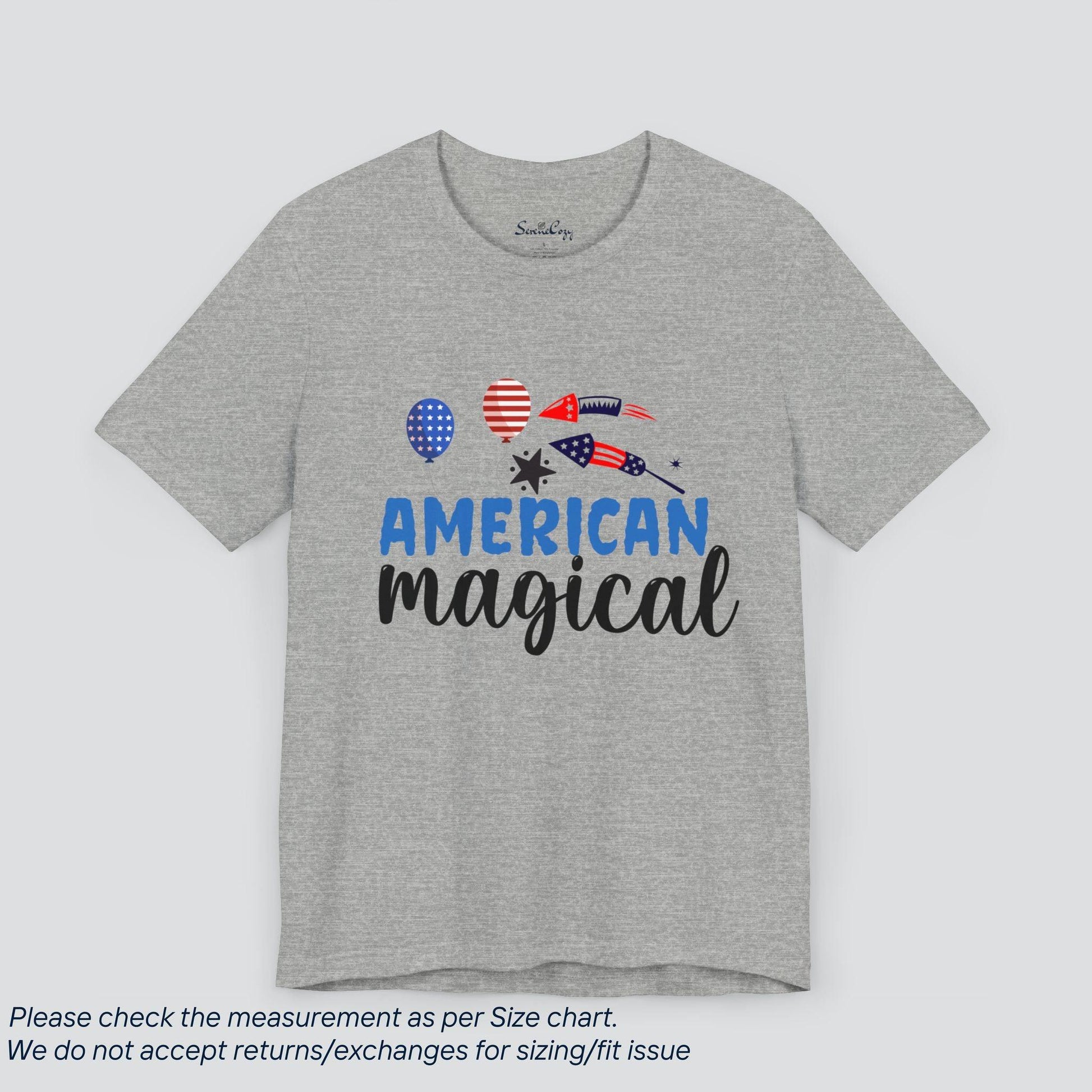 Patriotic American Magical T-Shirt - SereneCozy