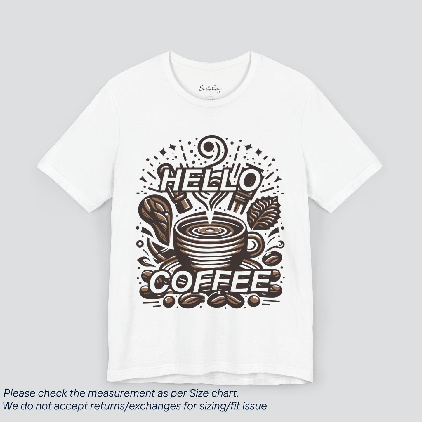 Coffee Lover's Hello Coffee T-Shirt