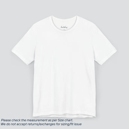 Plain White Color Tee - Premium US Cotton T-Shirt