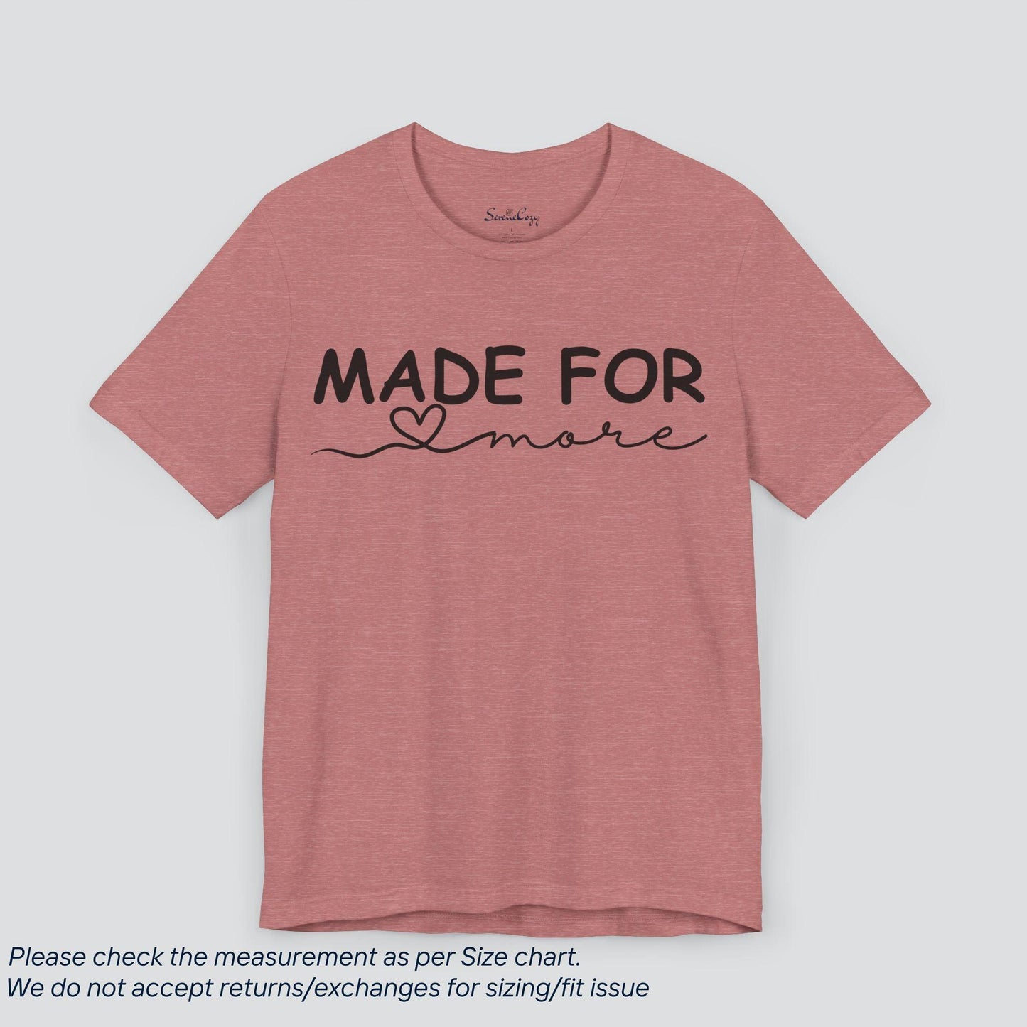 Unleash Your Potential Tee - Inspirational 'Made for More' Graphic T-Shirt