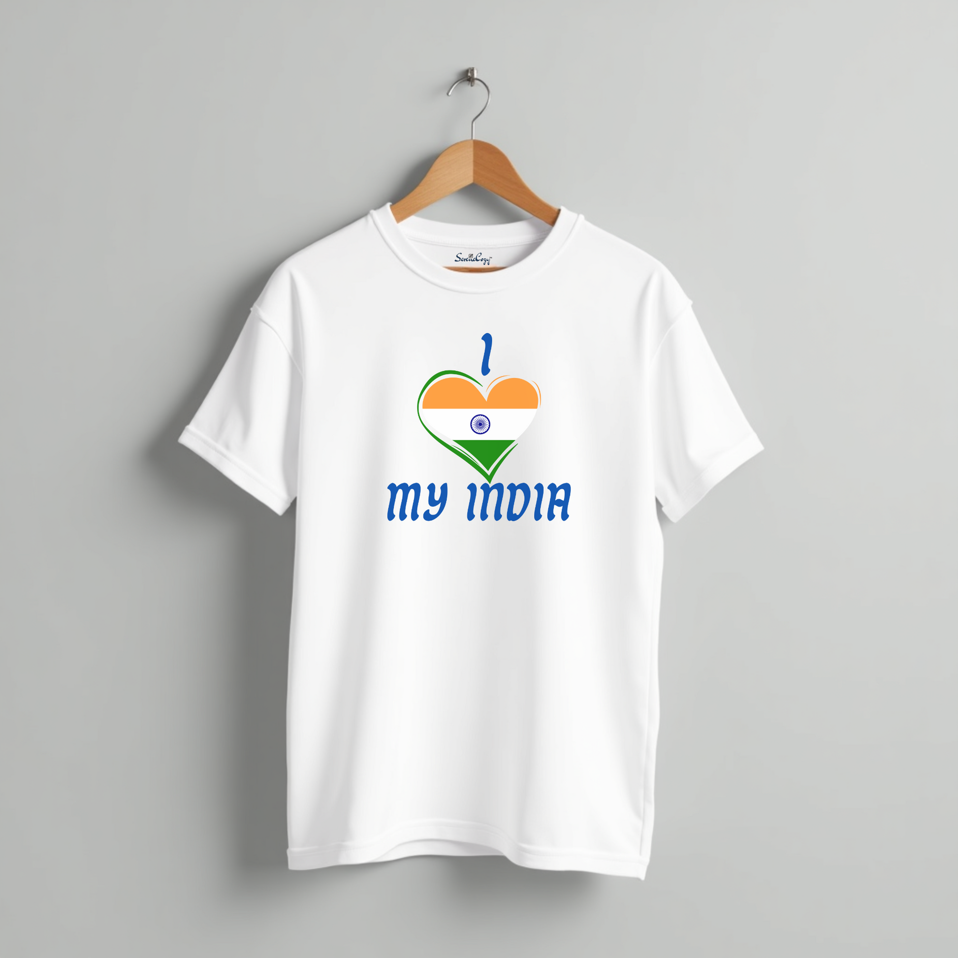 I Love My India Tshirts for Men | Heartfelt Patriotic Wear