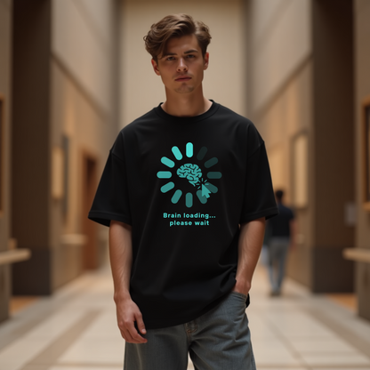 Brain Loading Oversized Tshirt - Premium