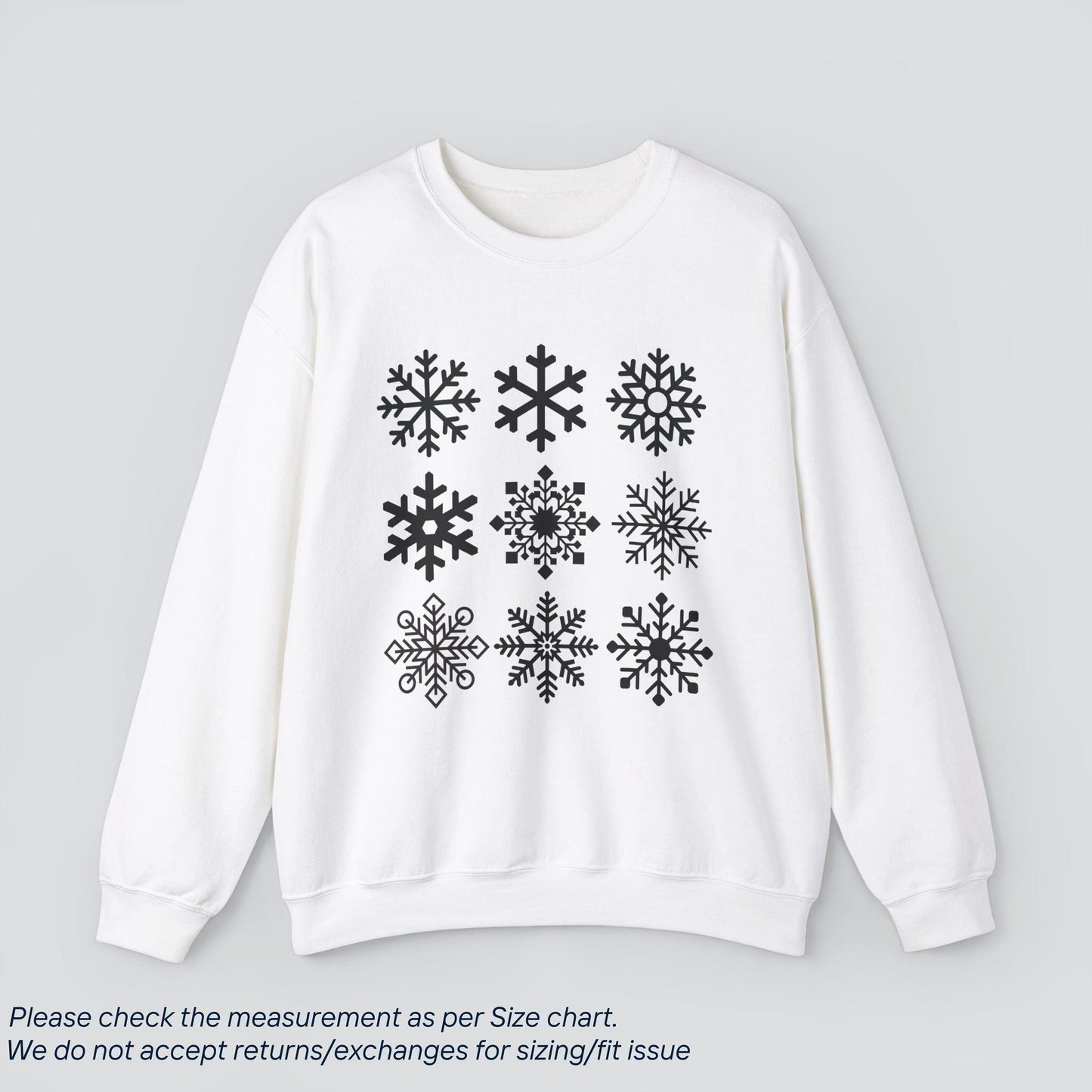 Christmas Snowflakes Premium Sweatshirt