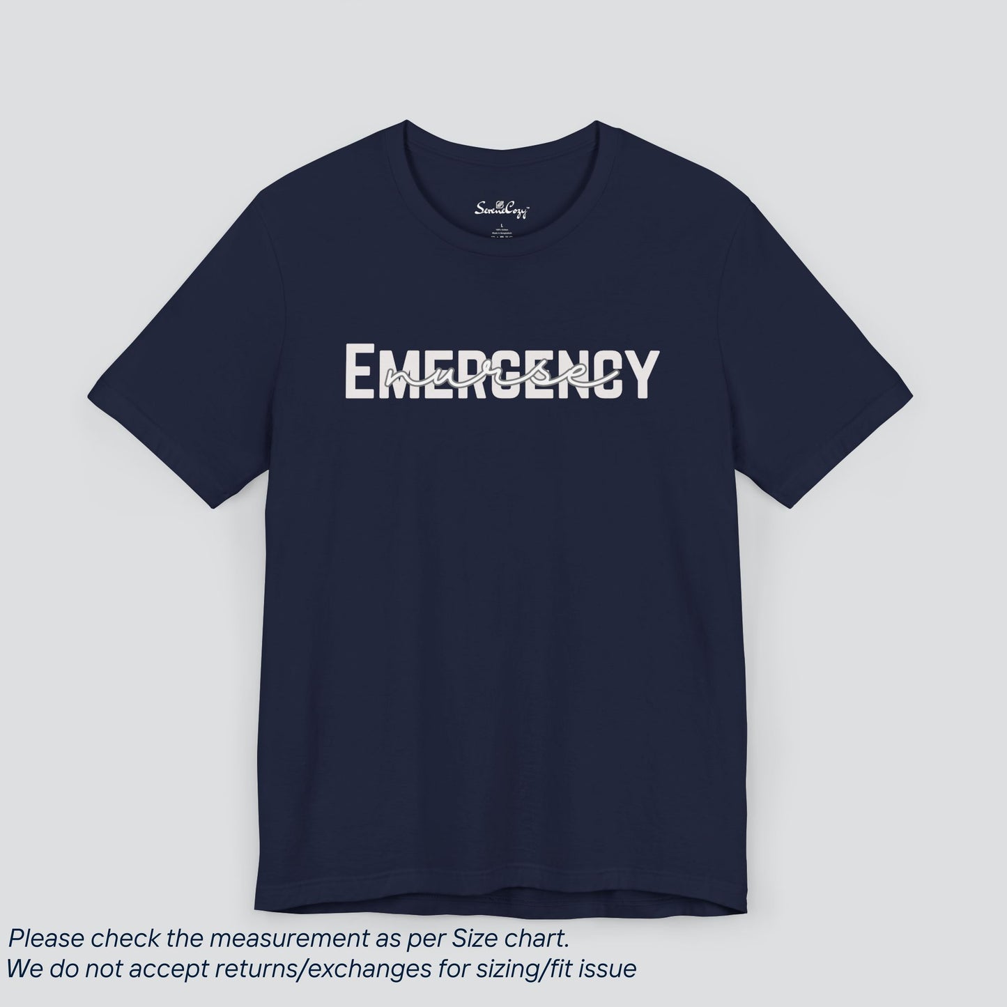 Emergency Nurse Tee - Expert Care, Premium Comfort