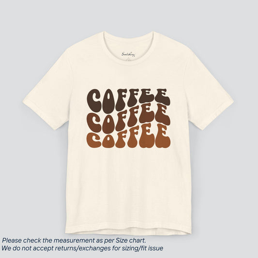 Triple Shot Tee - Funny 'Coffee Coffee Coffee' Graphic T-Shirt