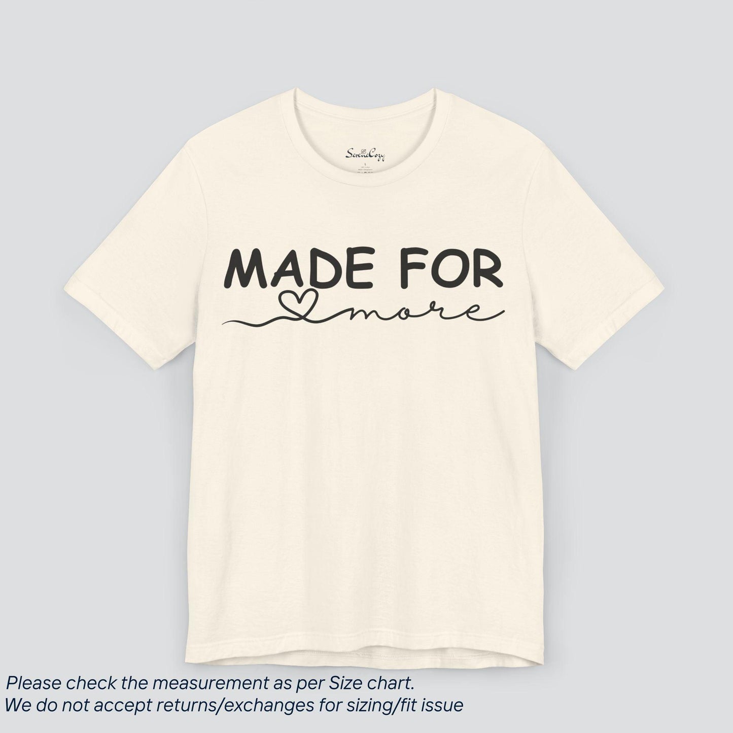 Unleash Your Potential Tee - Inspirational 'Made for More' Graphic T-Shirt