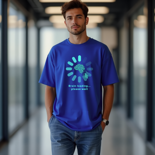 Brain Loading Oversized Tshirt - Premium