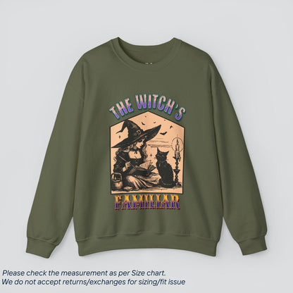 The Witch's Familiar Halloween Sweatshirt