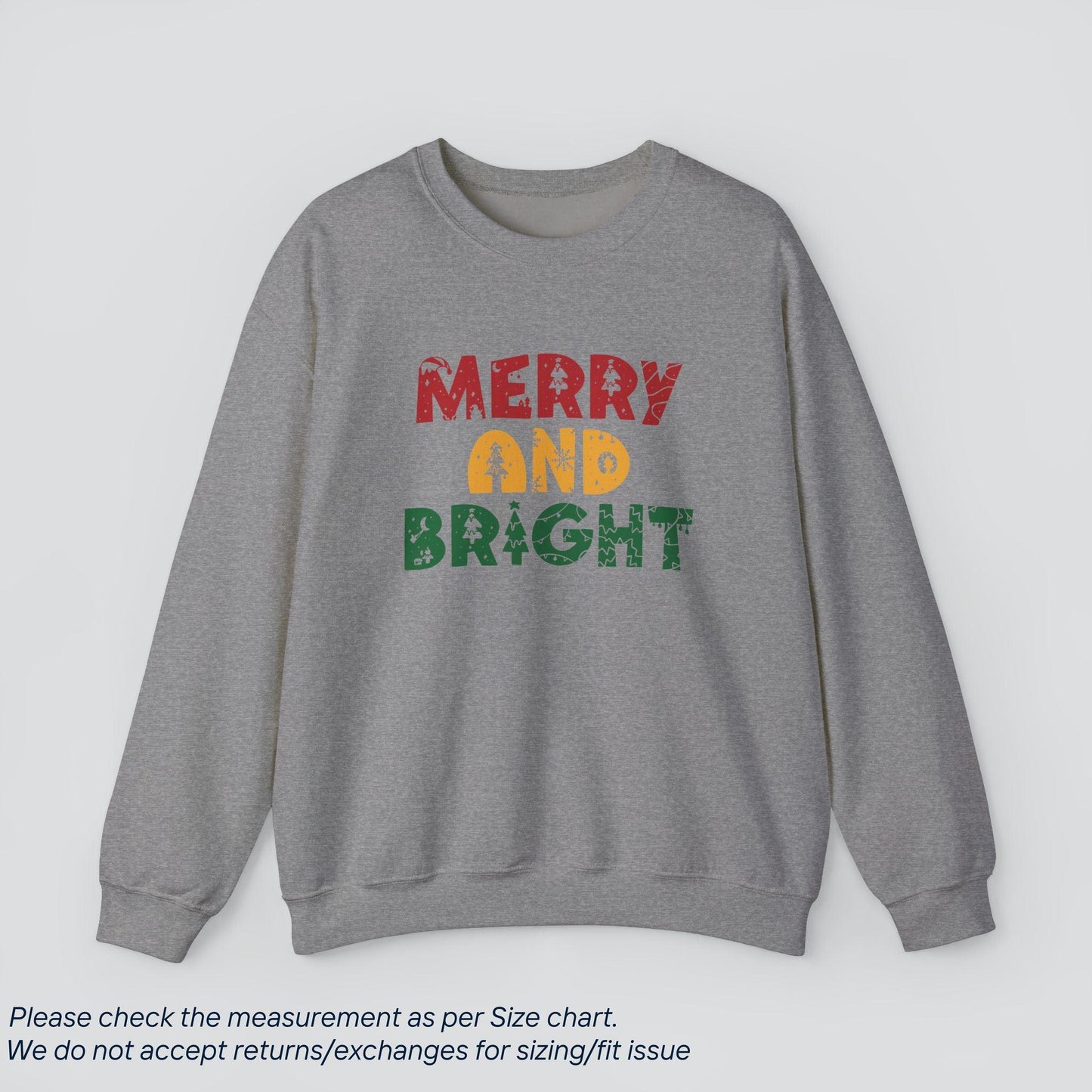 Merry and Bright Holiday Sweatshirt