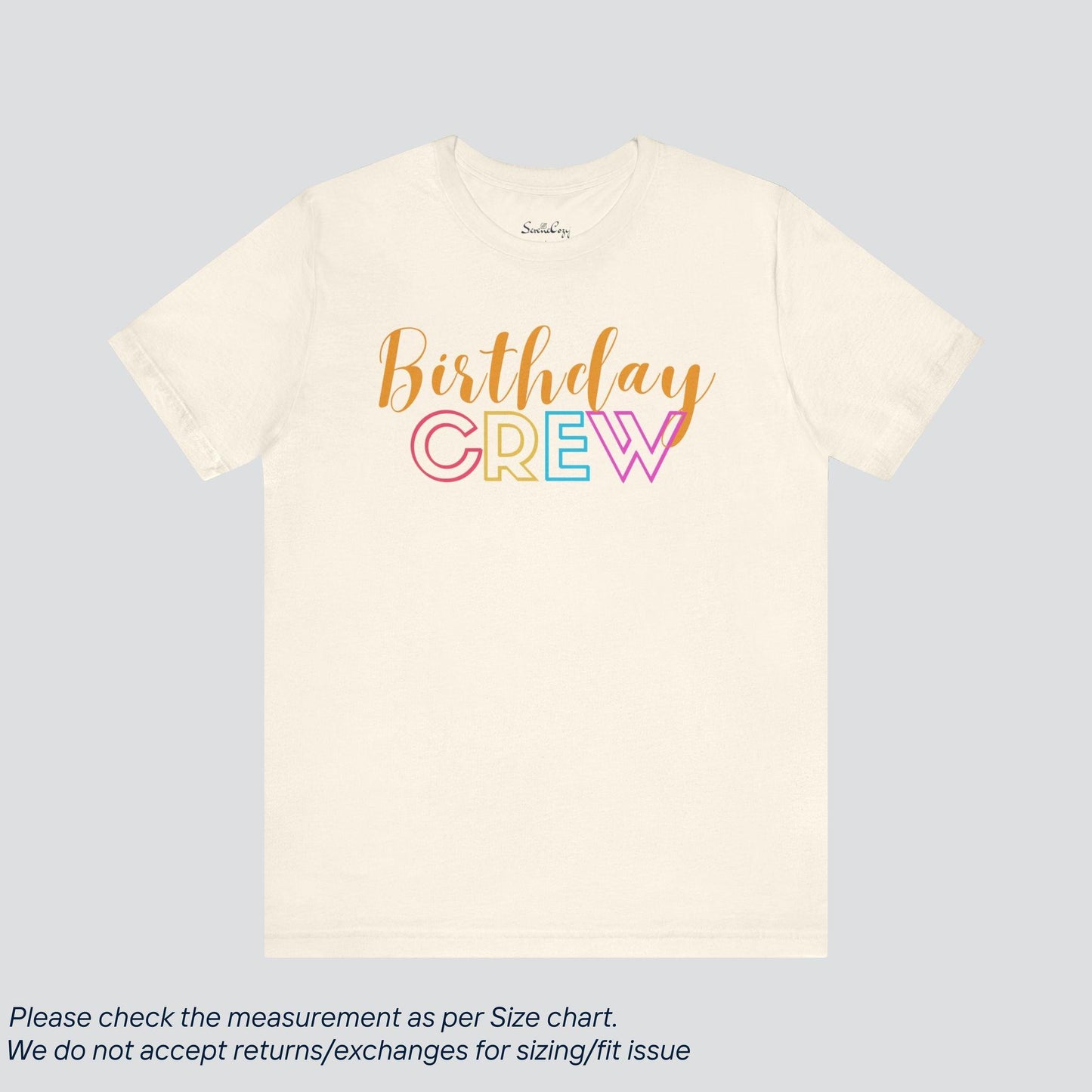 Rainbow Vibes! Birthday Crew Premium Tee