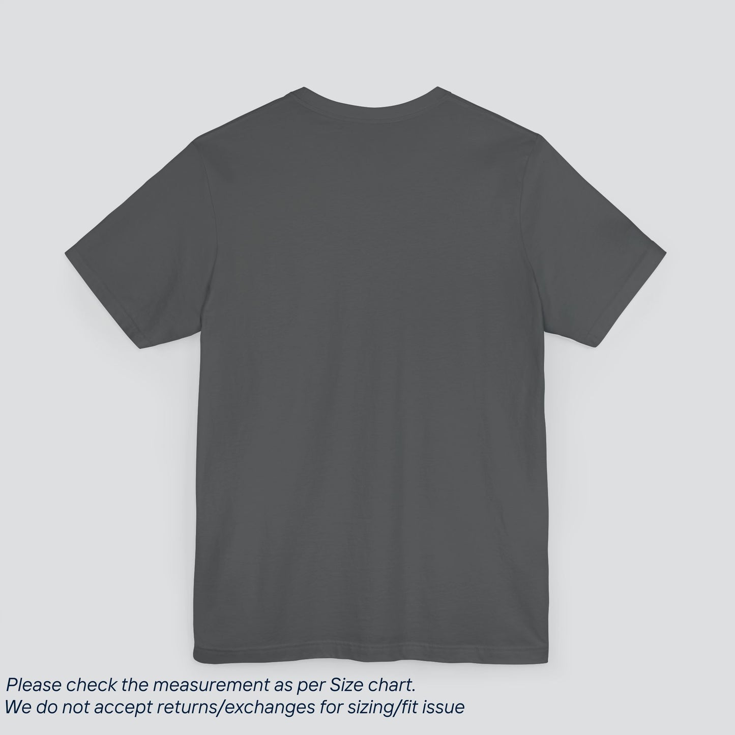 Plain Asphalt Color Tee - Premium US Cotton T-Shirt