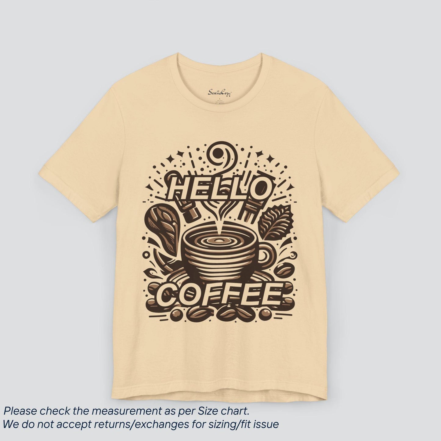 Coffee Lover's Hello Coffee T-Shirt