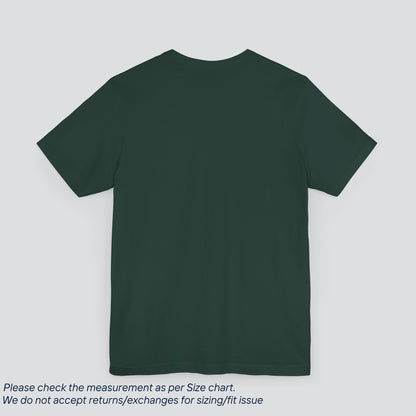 Plain Forest Green Color Tee - Premium US Cotton T-Shirt