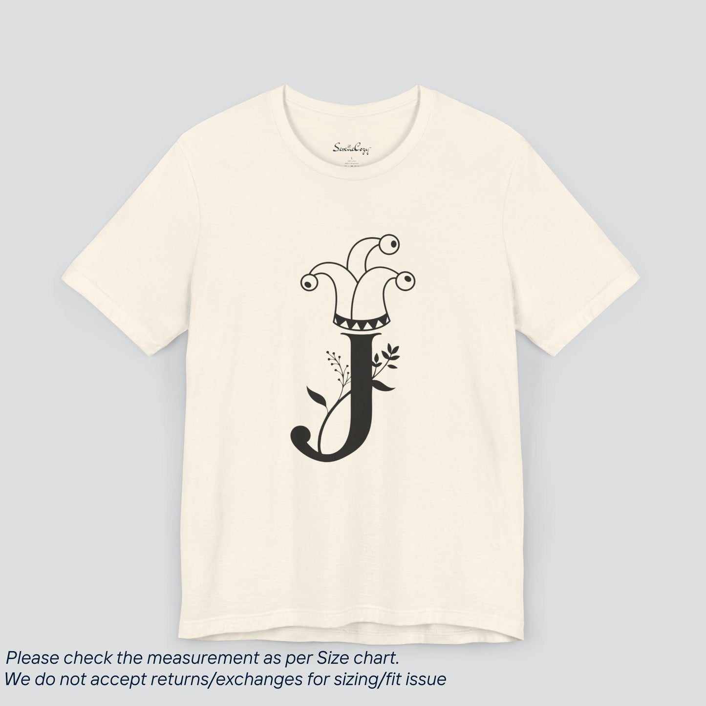 J for Joker Card Game T-Shirt