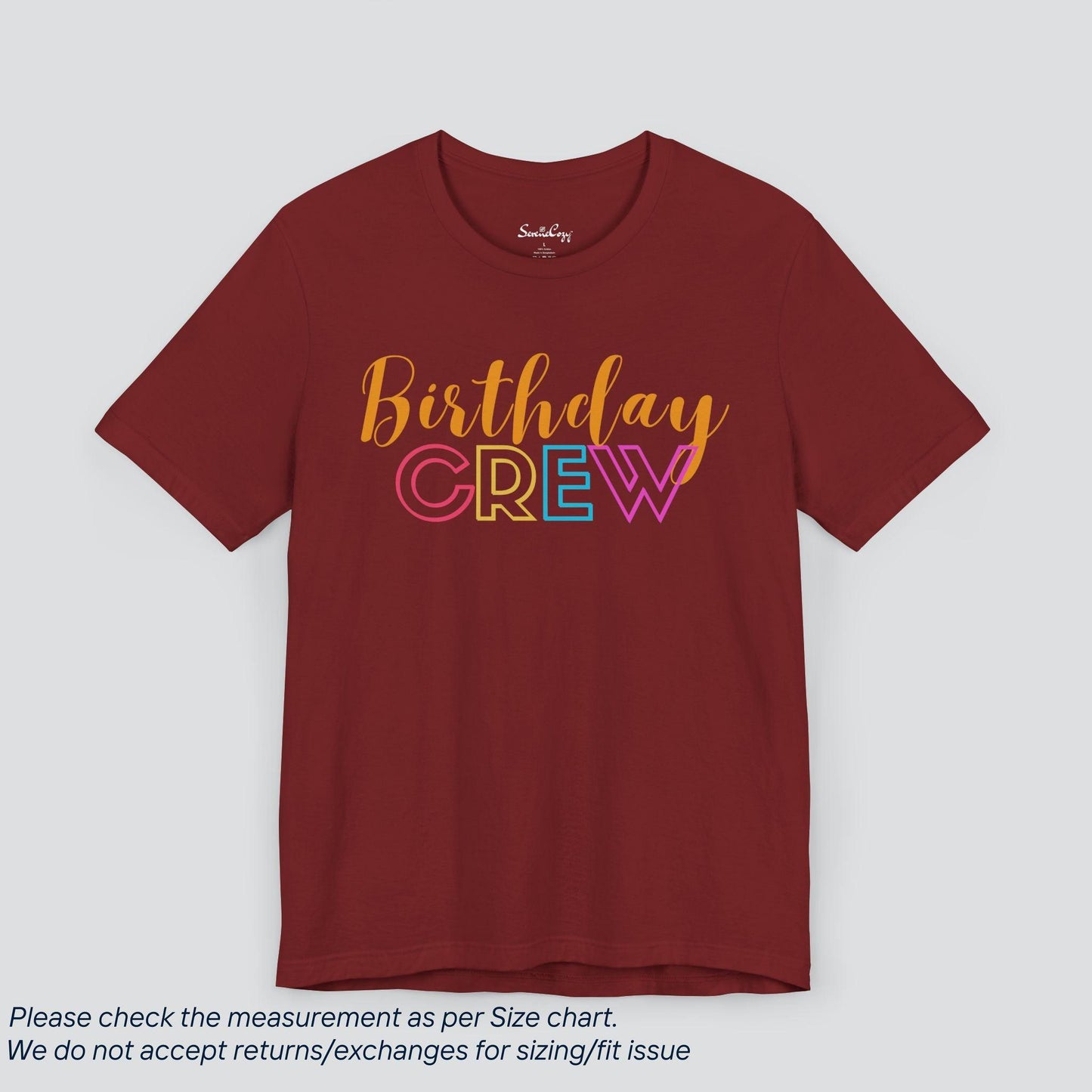 Rainbow Vibes! Birthday Crew Premium Tee