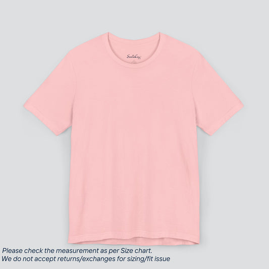 Plain Pink Color Tee - Premium US Cotton T-Shirt