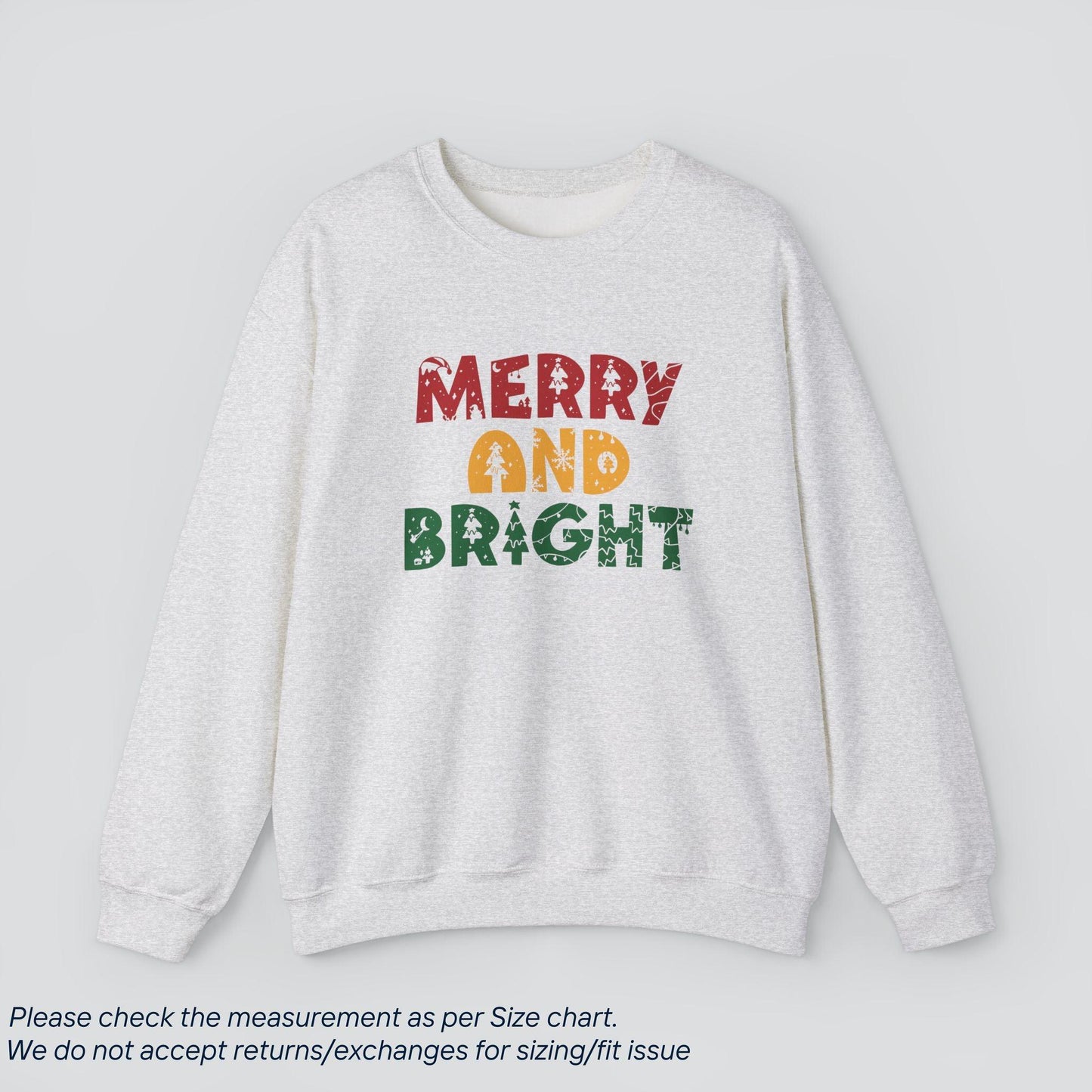 Merry and Bright Holiday Sweatshirt