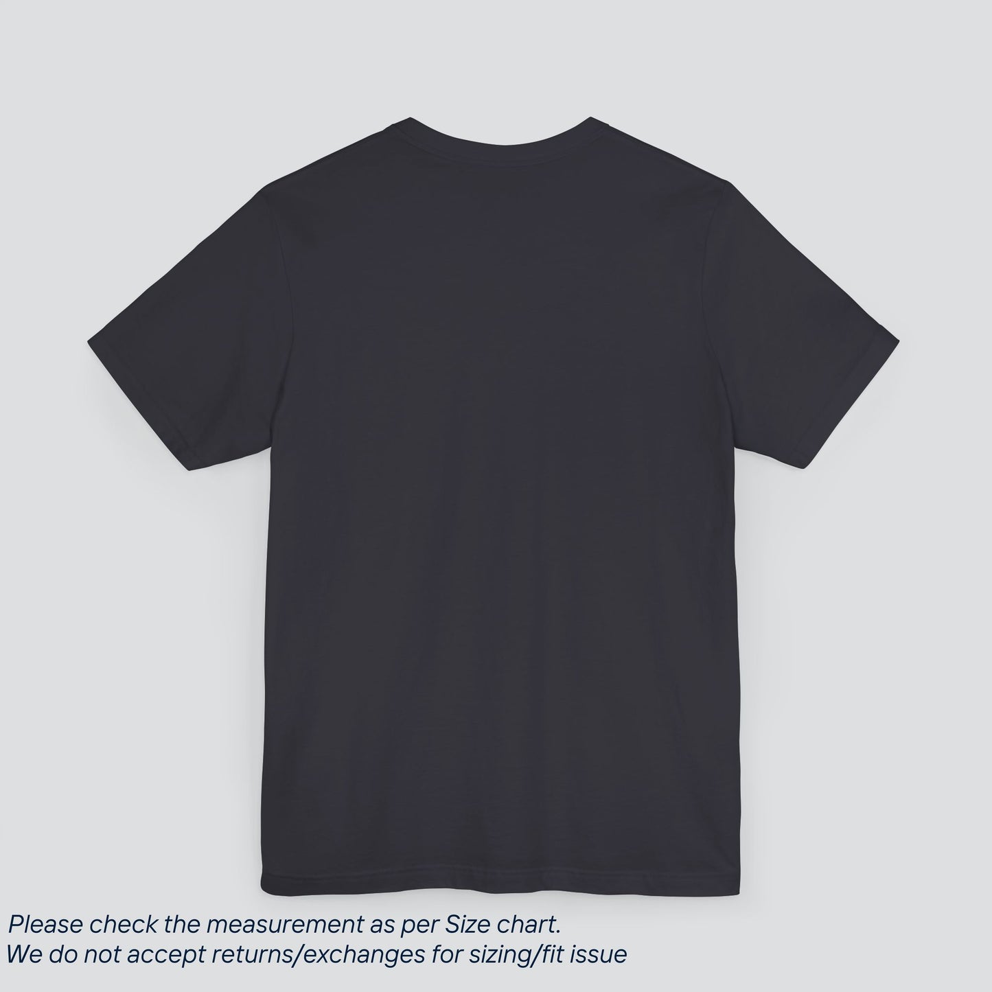 Plain Dark Grey Color Tee - Premium US Cotton T-Shirt