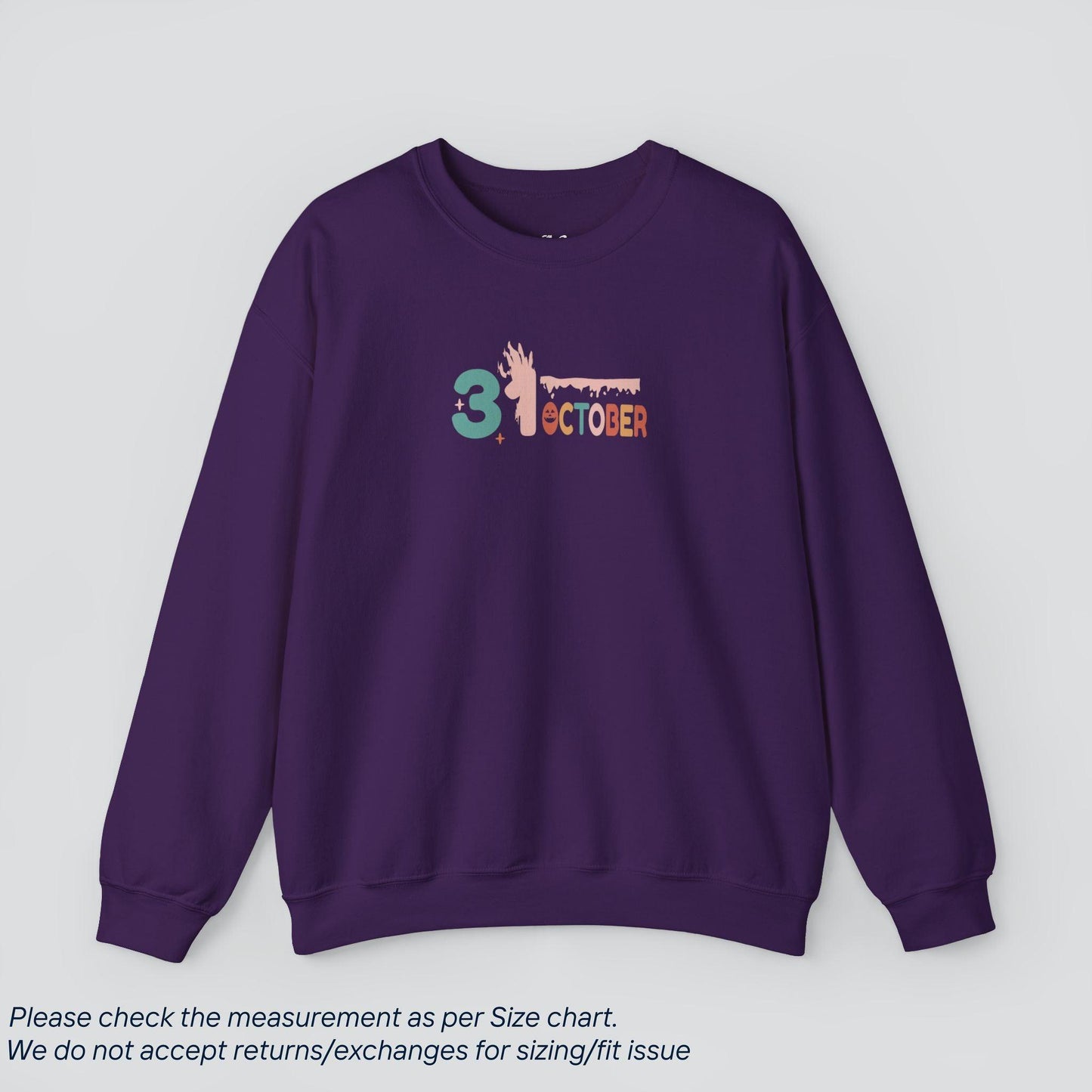 31 October Halloween Sweatshirt