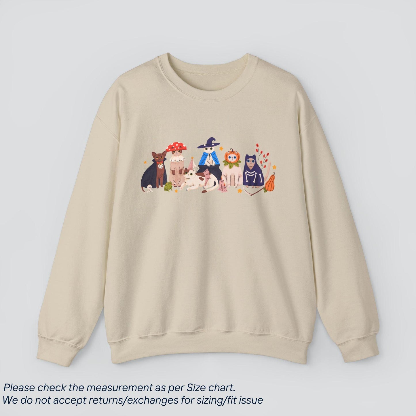 Halloween Cat Sweatshirt