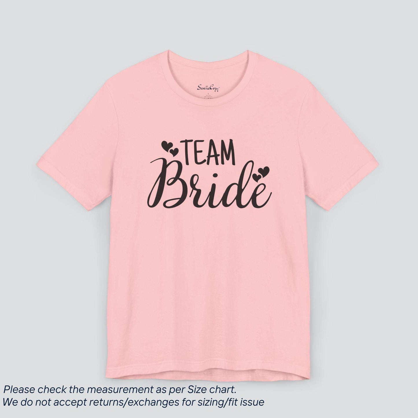 Team Bride T-Shirt - Join the Bridal Squad!