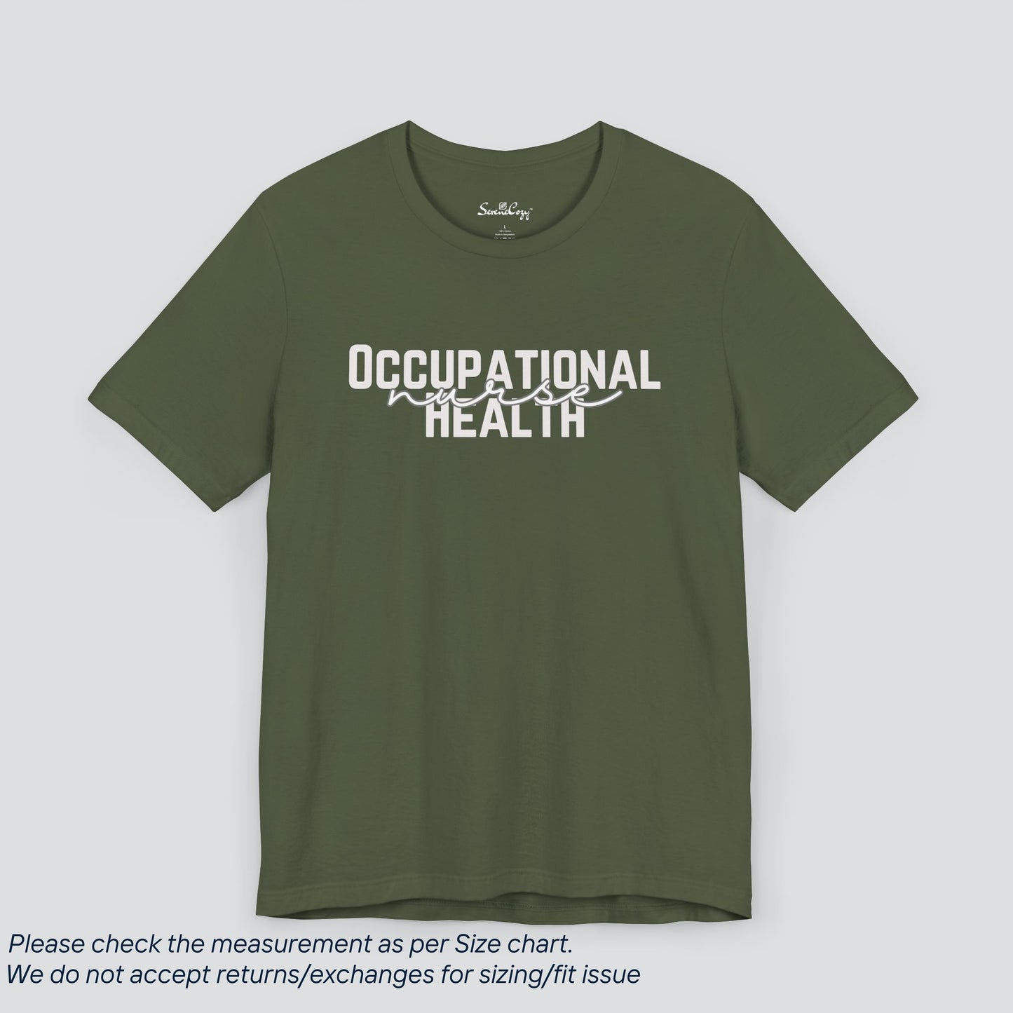 Occupational Health Nurse Tee - Expert Care, Premium Comfort