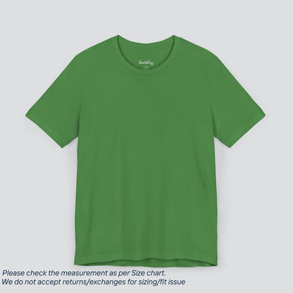 Plain Leaf Color Tee - Premium US Cotton T-Shirt