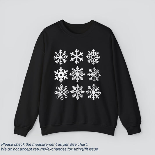 Christmas Snowflakes Premium Sweatshirt