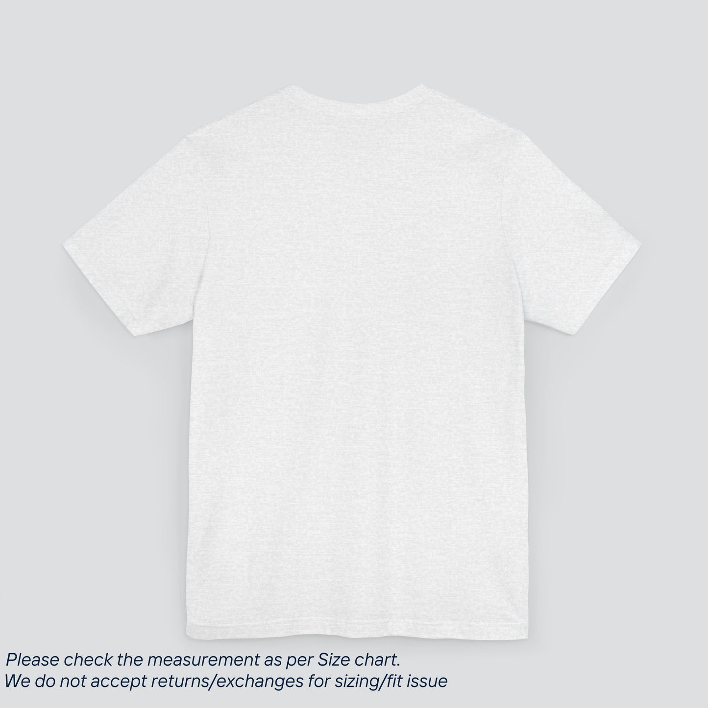 Plain Ash Color Tee - Premium US Cotton T-Shirt