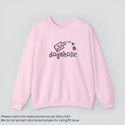 Pet Lover's Dogaholic Sweatshirt