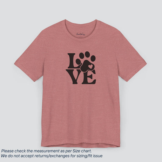 Love Tee - Pawsitive Heart