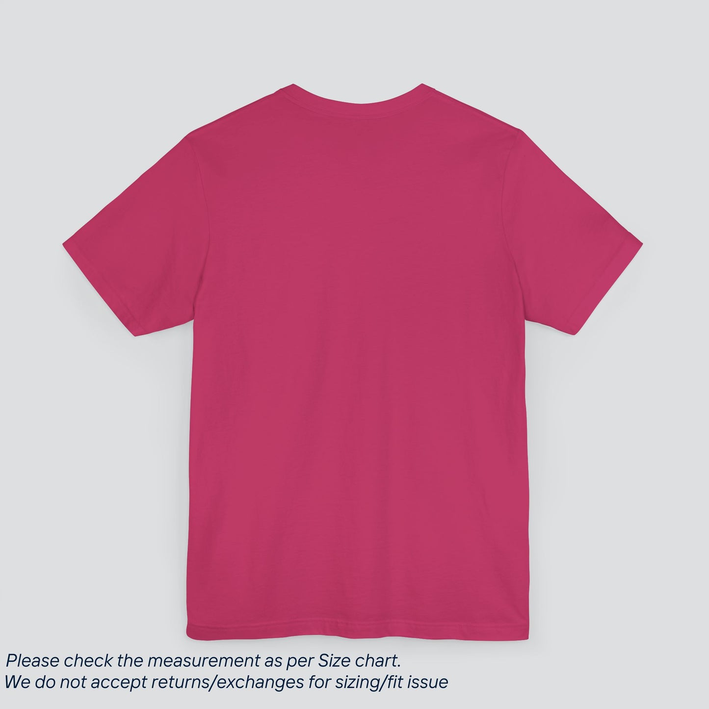 Plain Berry Color Tee - Premium US Cotton T-Shirt