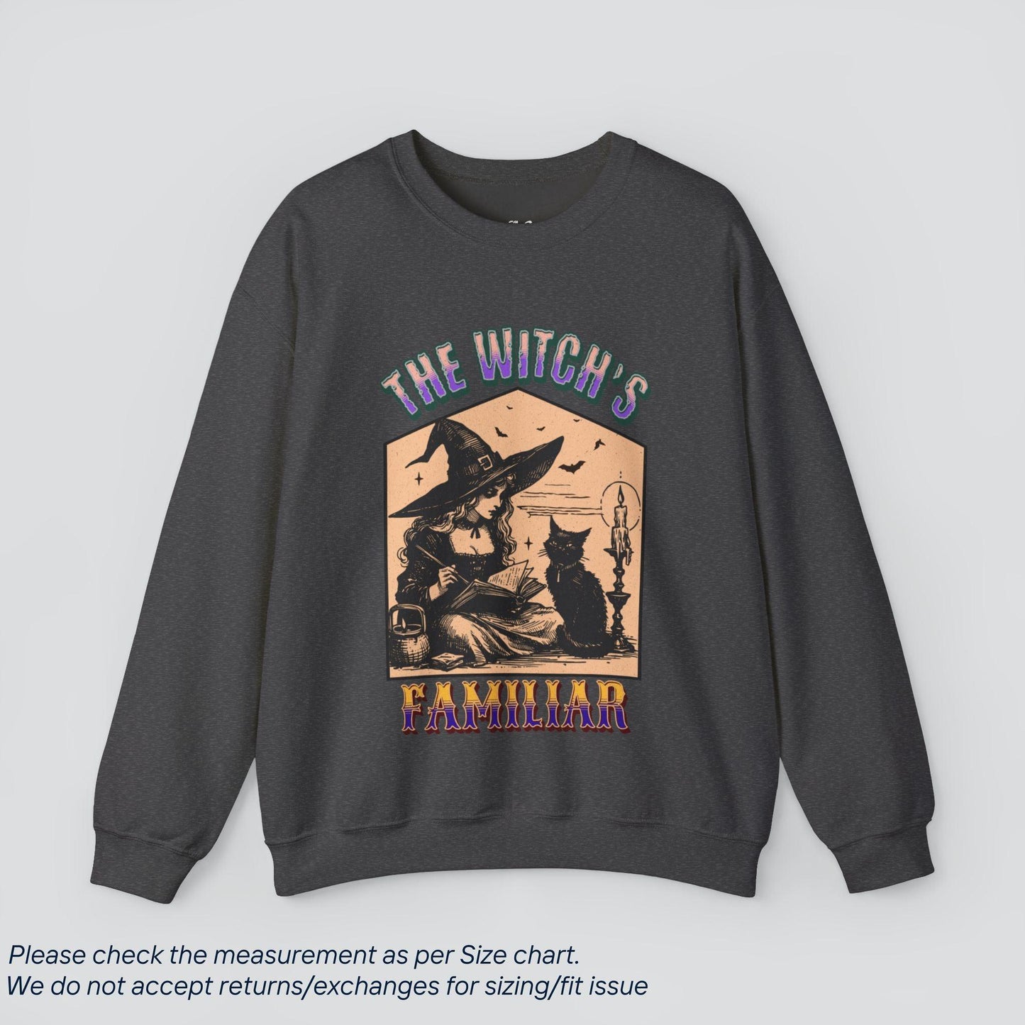 The Witch's Familiar Halloween Sweatshirt