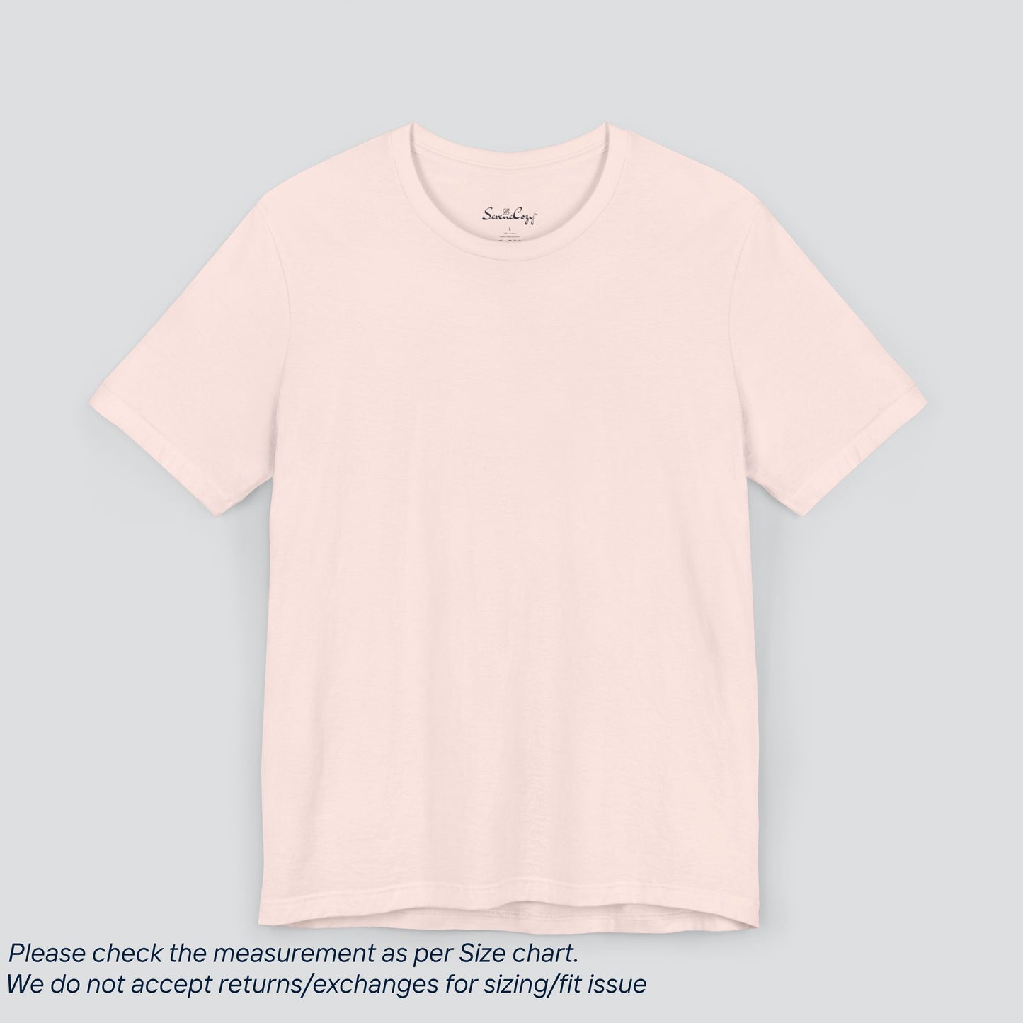 Plain Soft Pink Color Tee - Premium US Cotton T-Shirt