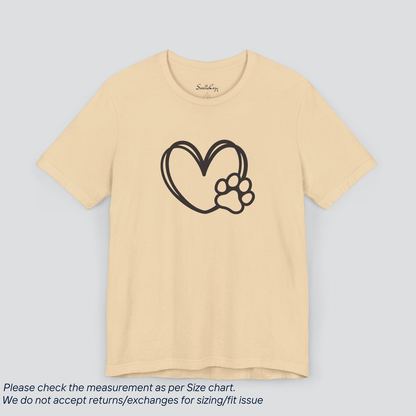 Paw Heart Tee - Furry Love