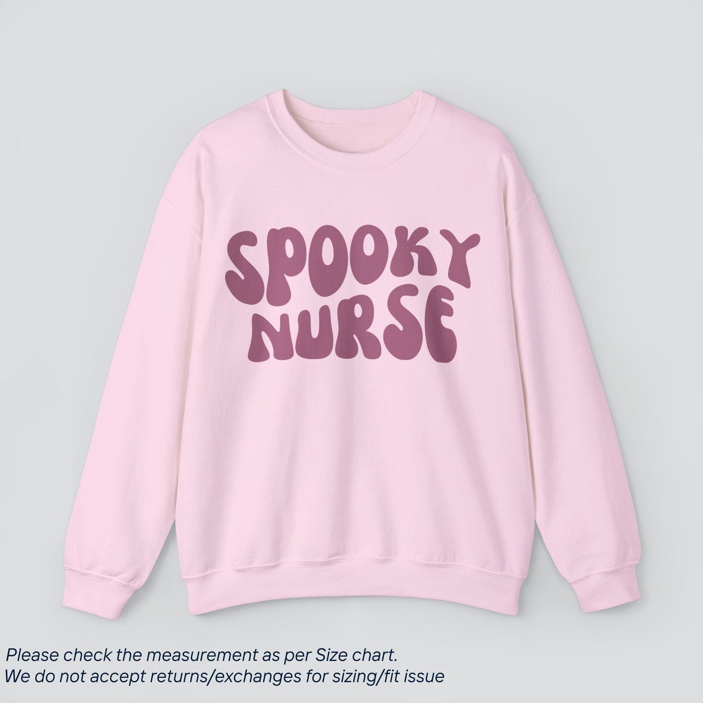 Spooky Nurse Halloween Sweatshirt