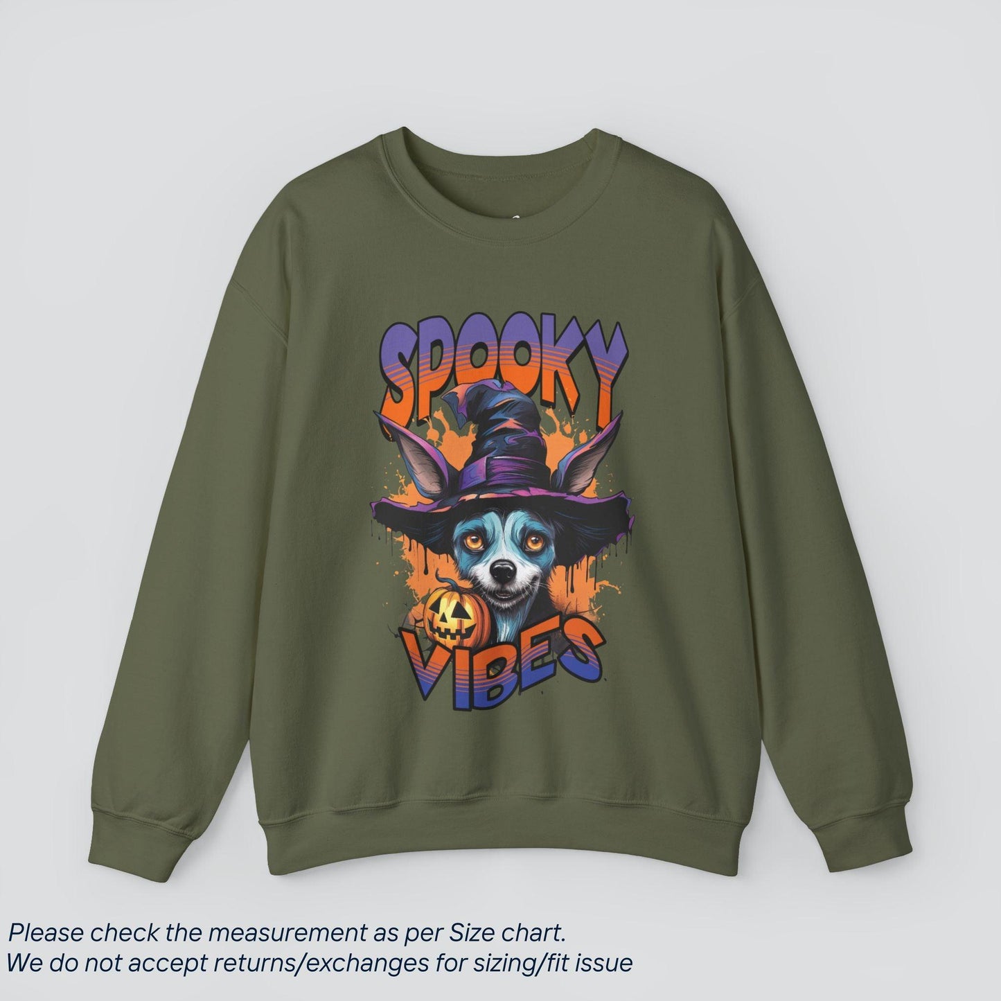 Spooky Vibes Halloween Sweatshirt