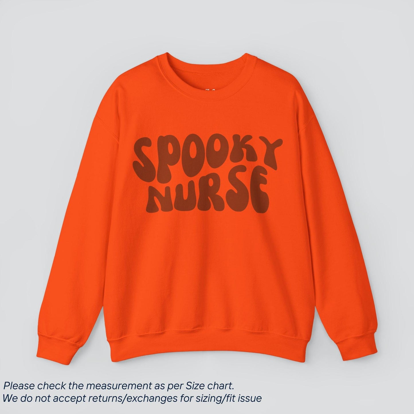 Spooky Nurse Halloween Sweatshirt