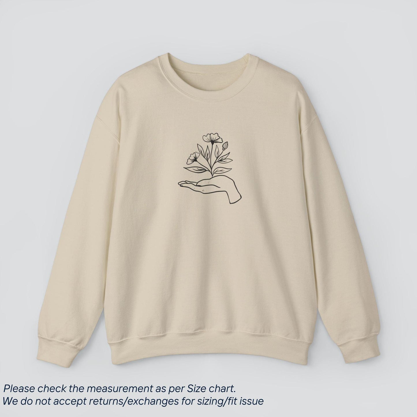 Floral Plant Love Sweatshirt