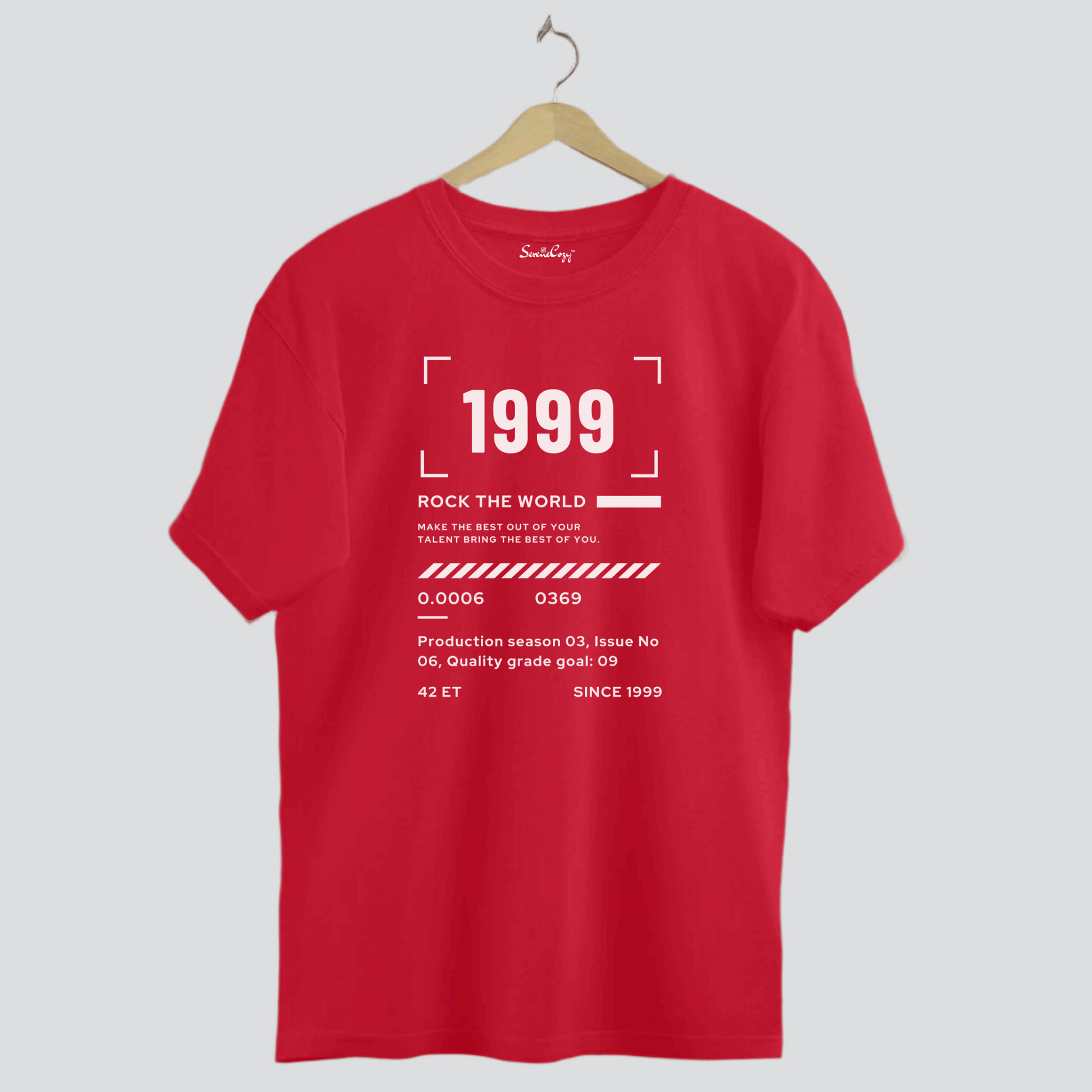 1999 ROCK THE WORLD Oversized Premium Tshirt