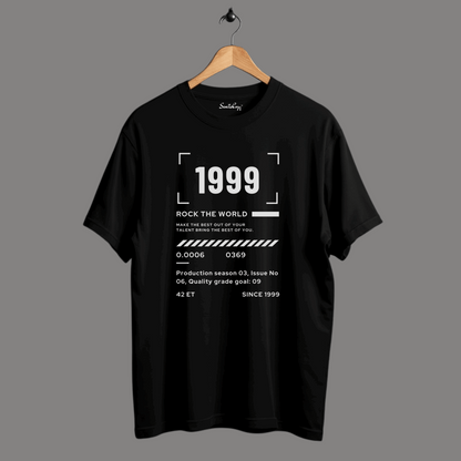 1999 ROCK THE WORLD Oversized Premium Tshirt