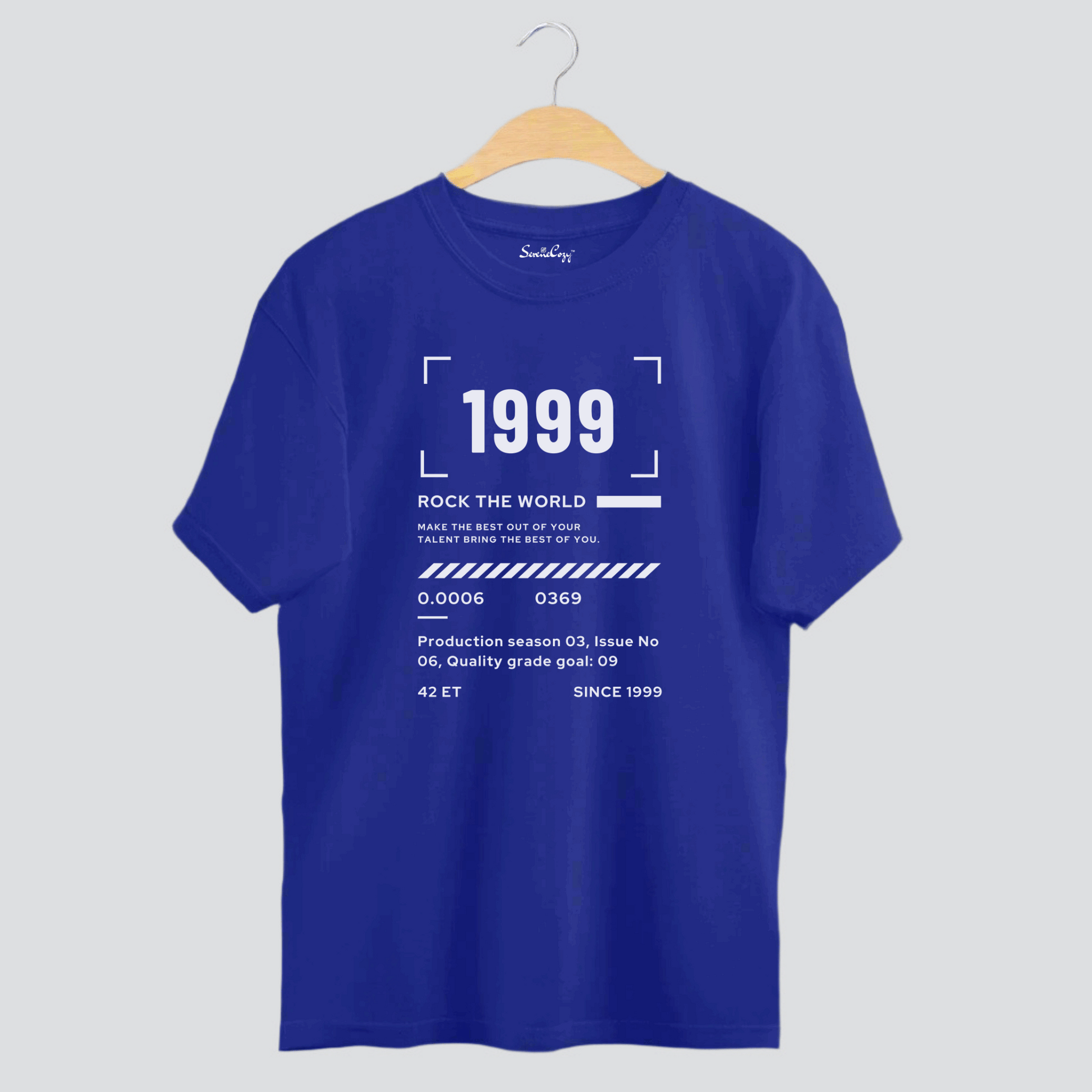 1999 ROCK THE WORLD Oversized Premium Tshirt