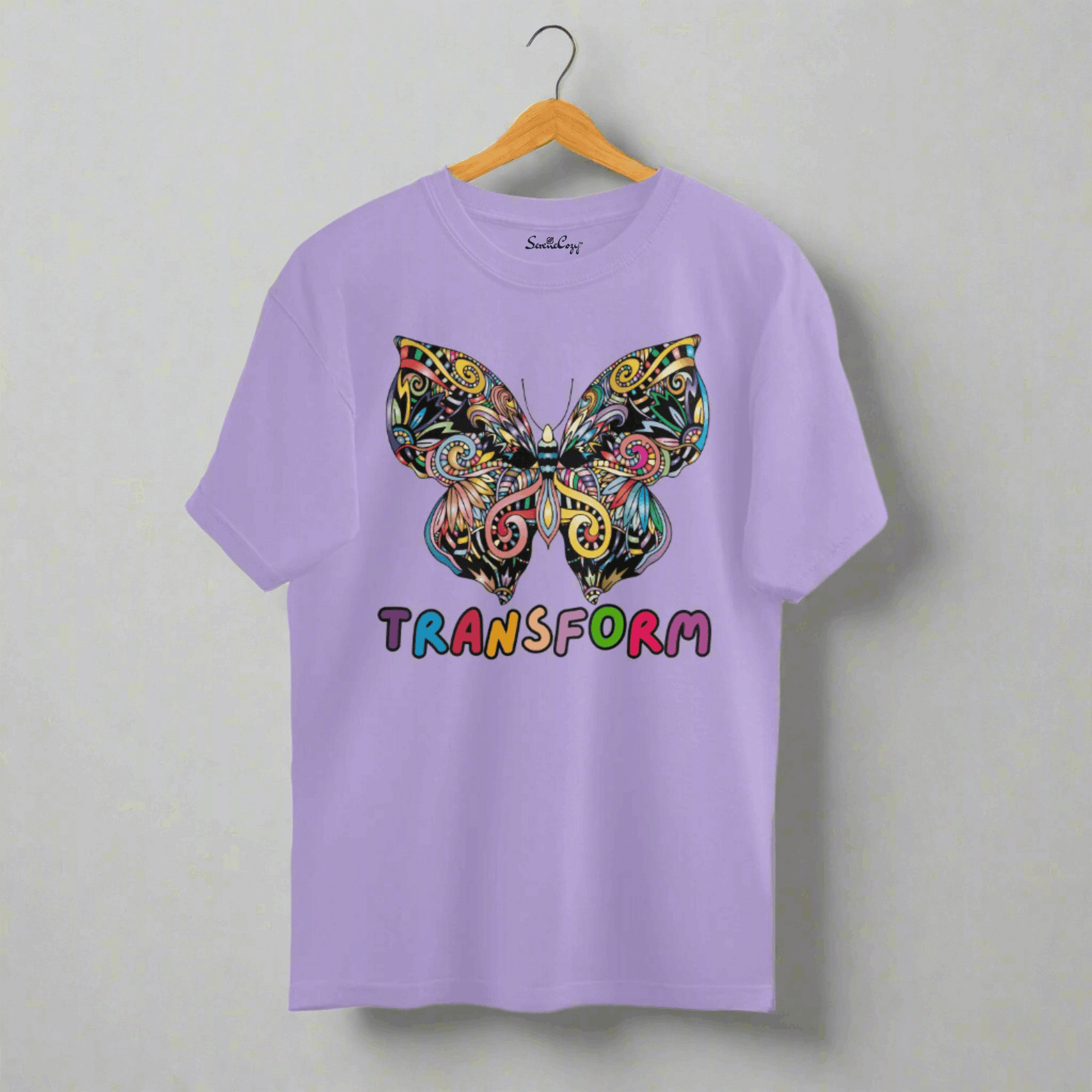 Transform like Butterfly Oversized T-Shirt front